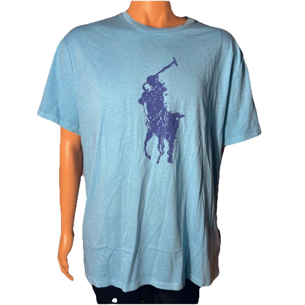 Polo Ralph Lauren Men's Large Classic Green T Shirt MSRP $65